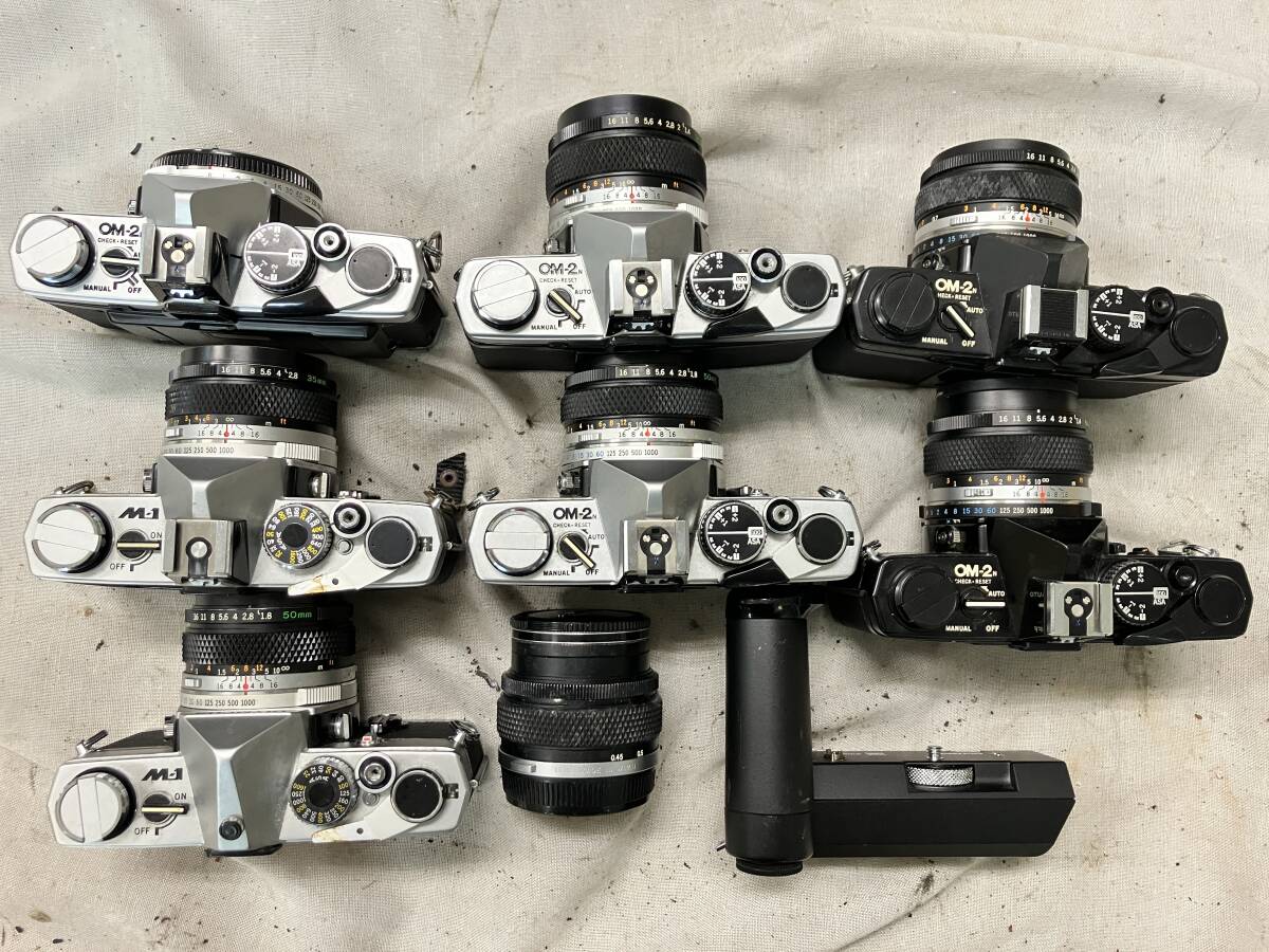最安値，人気 【大量約10個】 オリンパス Olympus OM-2 M-1 OM-System 50mm