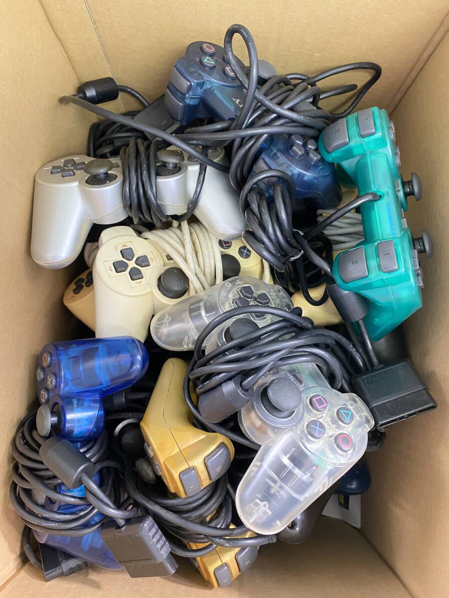 PS2 コントローラー 約25個セット まとめ 純正品 動作未確認 ジャンク