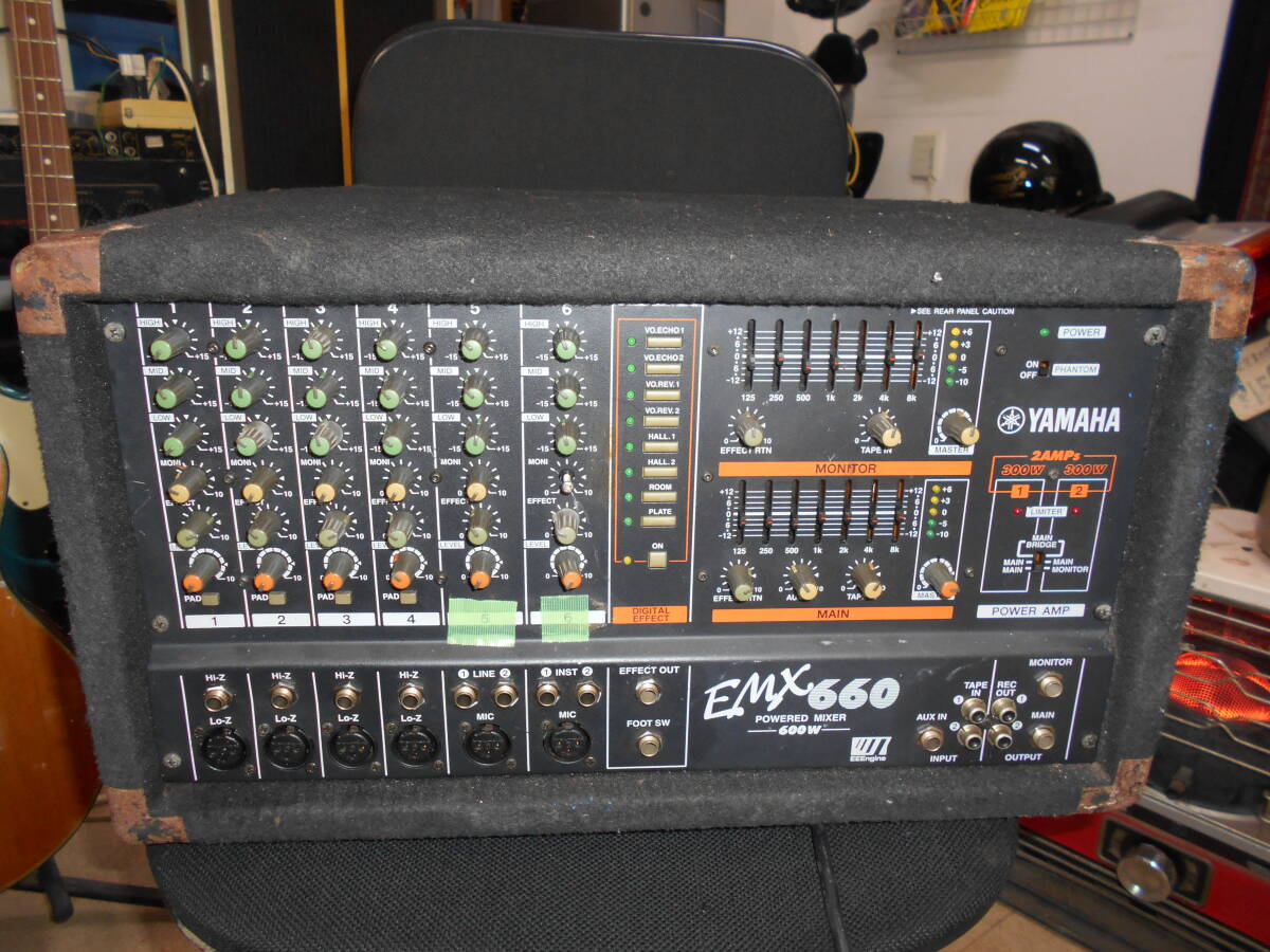 YAMAHA EMX66M パワードミキサー 配信機器・PA機器・レコーディング