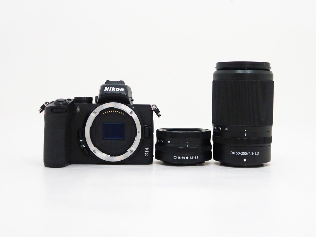 Nikon ダブルズームキット Z50 Z DX + | Z50II NIKKOR VR f⁄3.5-6.3