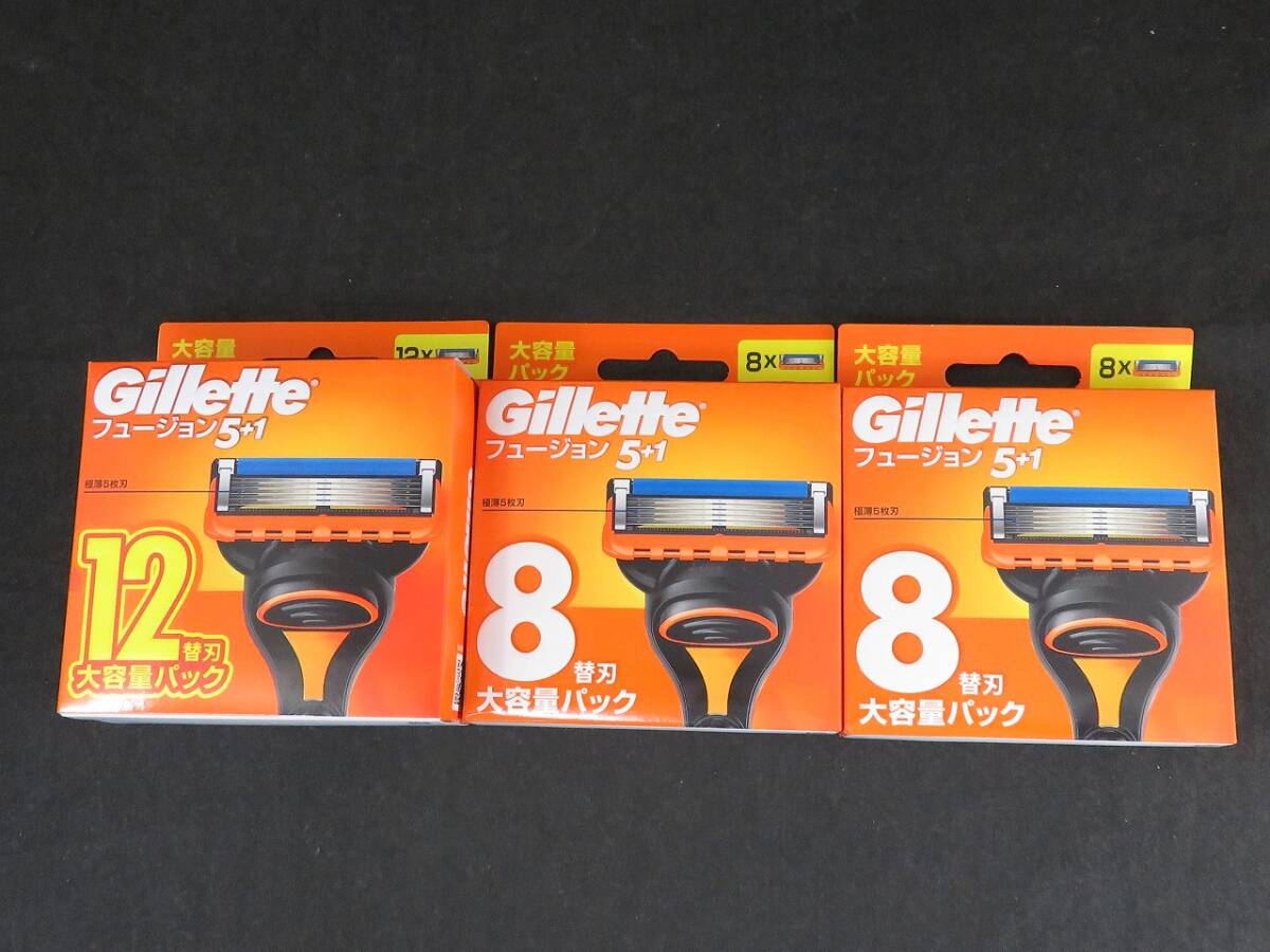 ジレット フュージョン 5+1 替刃 未使用 ジレット フュージョン5+1 替刃28個 *0109 未使用 ジレット