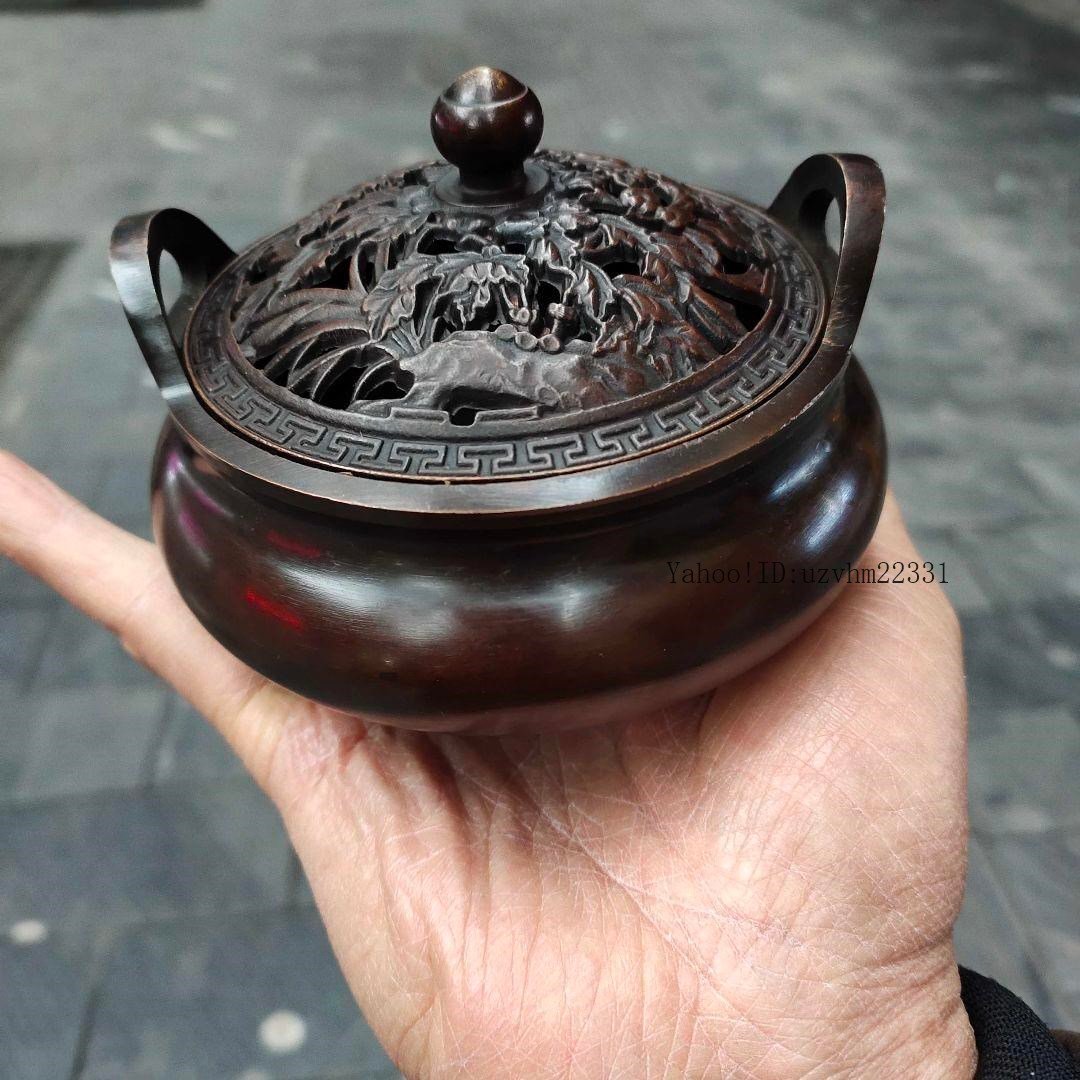 宣徳炉 銅製 工芸品 美術品 置物 宣徳炉 銅製 工芸品 美術品 置物(その他)｜売買されたオークション情報、