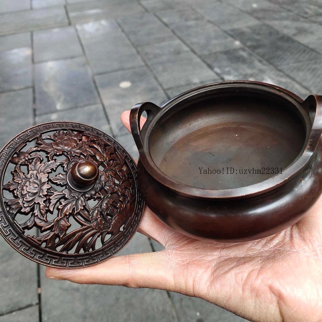 宣徳炉 銅製 工芸品 美術品 置物 宣徳炉 銅製 工芸品 美術品 置物(その他)｜売買されたオークション情報、