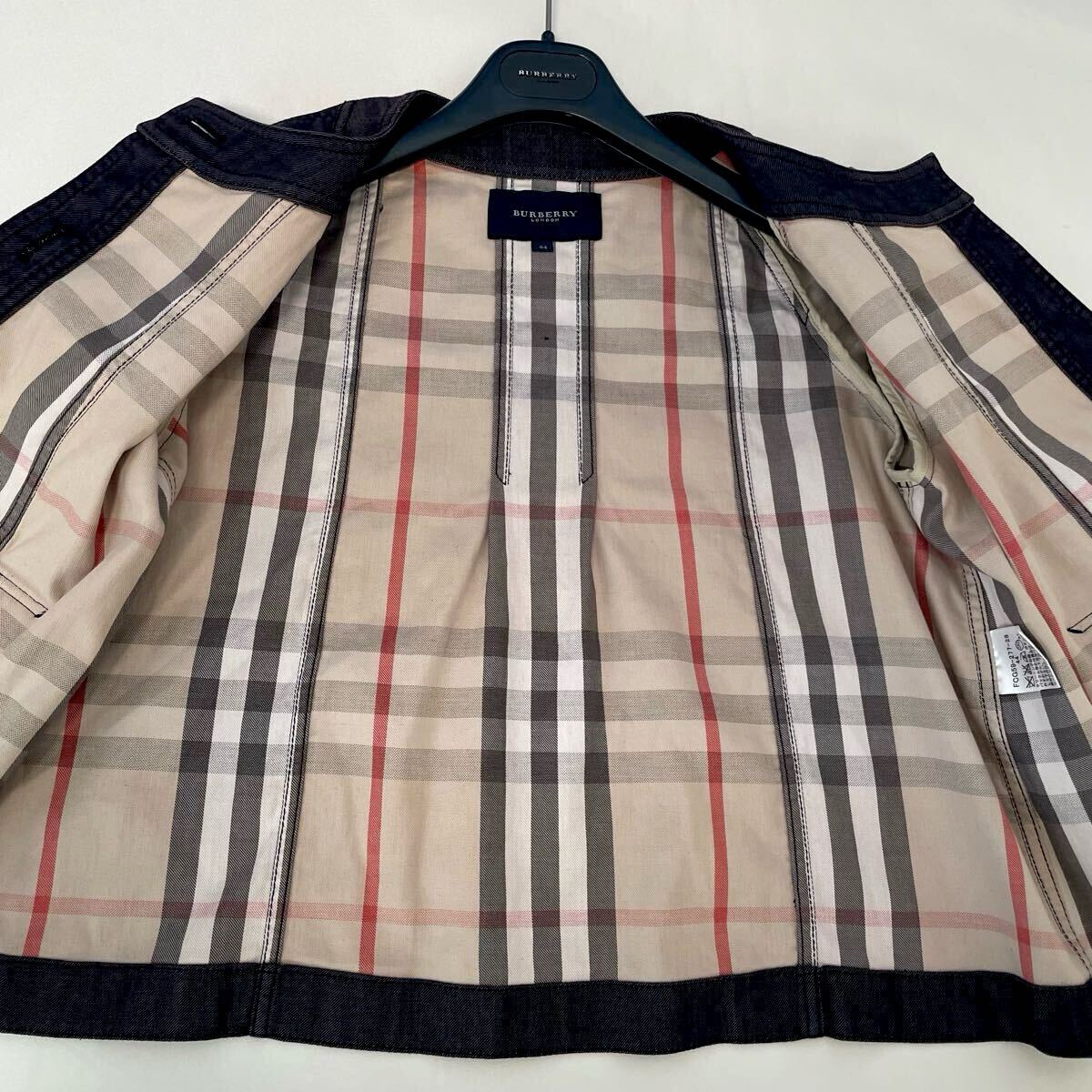 ◇大きいサイズ◇バーバリー◇BURBERRY 44/13号/XL-3L メガチェック 