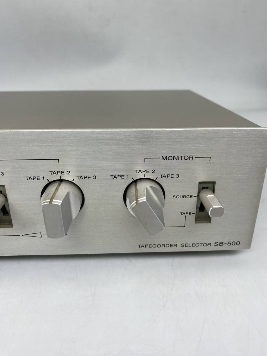 SB-500 SONY テープデッキセレクター ソニー : Tape テープコーダー