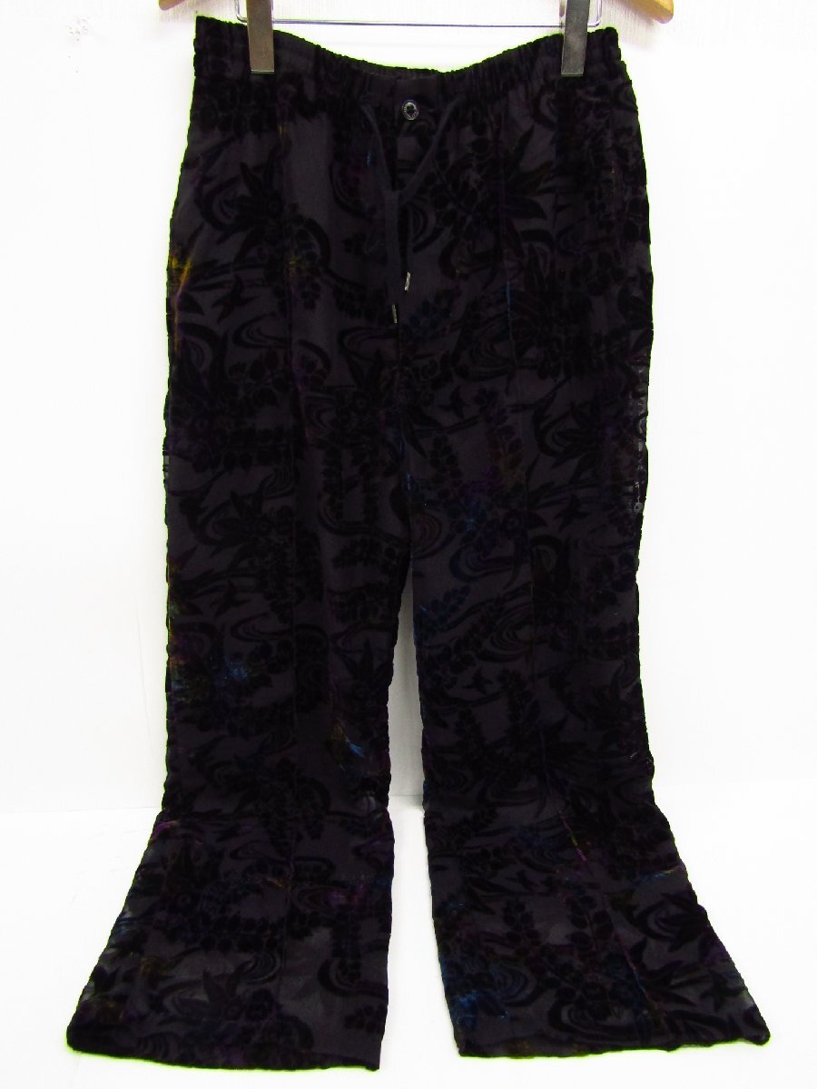 TUITACI ついたち RYUKYU DYEING VELVET PANTS 琉球 ベルベット パンツ