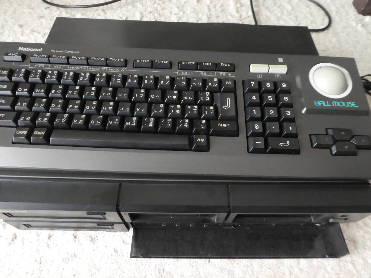 National MSX2 FS5500 F1　ビデオグラフィックス、ワープロ、RGBケーブル付属_3
