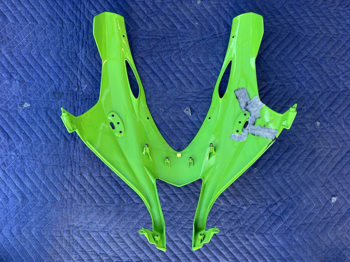 カワサキ　ZX10RR 2018 フロントカウル　才谷屋フロントカウルカバー　プーチ（Puig）スクリーン　セット_5