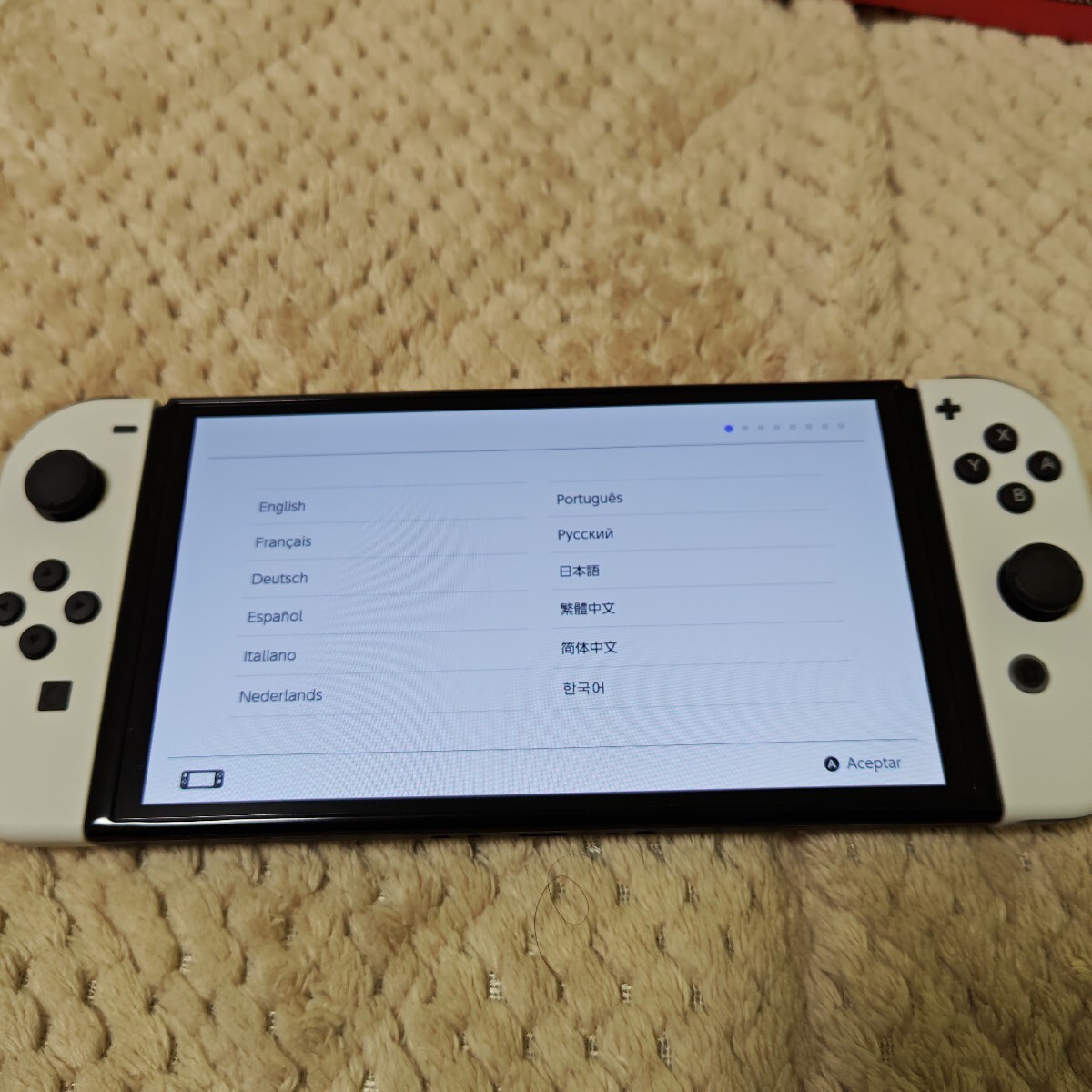 ニンテンドースイッチ 本体 Nintendo Switch(有機ELモデル) ホワイト