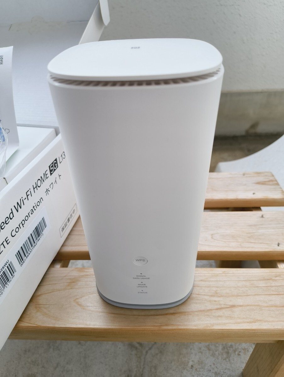 中古】Speed Wi-Fi HOME 5G L13 ZTR02 発送100サイズ ホームルーター 