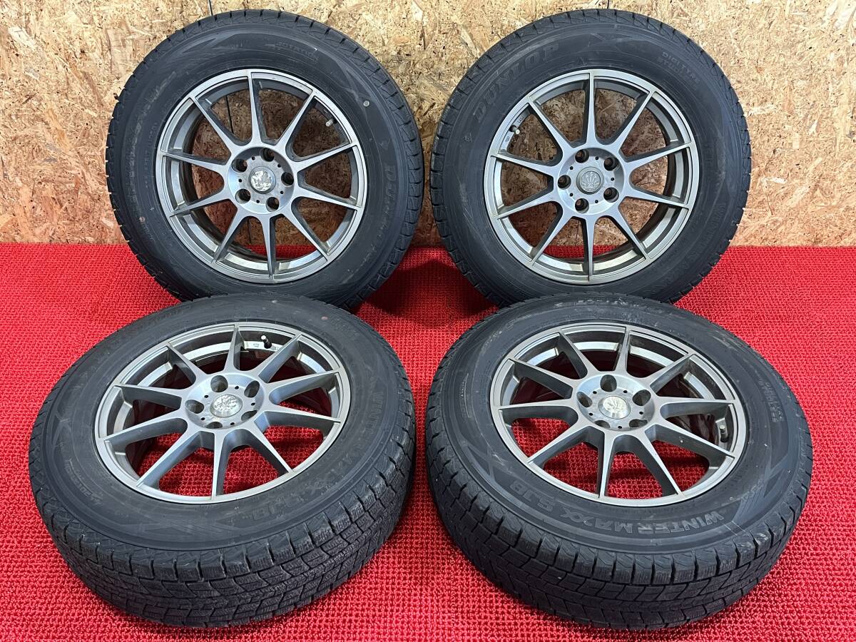 ESPORT 17×7J ＋38 5穴 PCD114.3 2022年製 DUNLOP WINTERMAXX SJ8 225/65/R17 SUV等に 売切!! 114.3 17インチ 7j 0 4本」の人気商品一覧・価格 JAPANのホイール