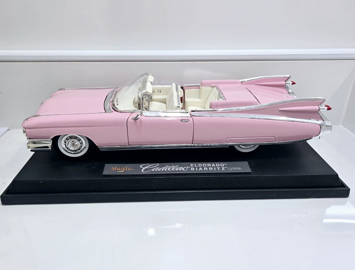 【SALE，高品質】 k 1円スタート Maisto キャデラック エルドラド 1959 ピンク(マイスト)｜売買されたオークション情報、yahooの商品情報をアーカイブ公開 - オークファン マイスト