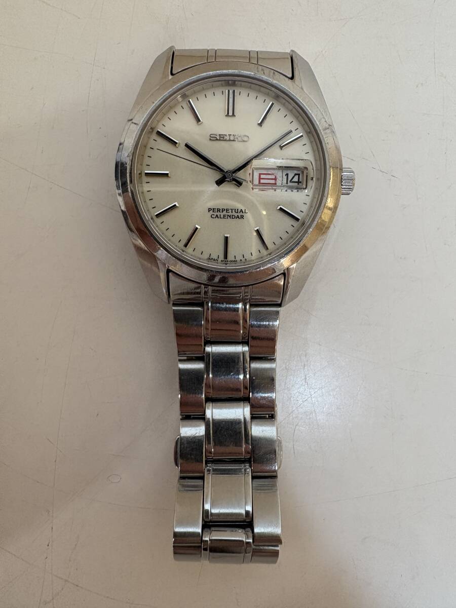 3720 SEIKO セイコー 8F33-0040 パーペチュアルカレンダー デイデイト 