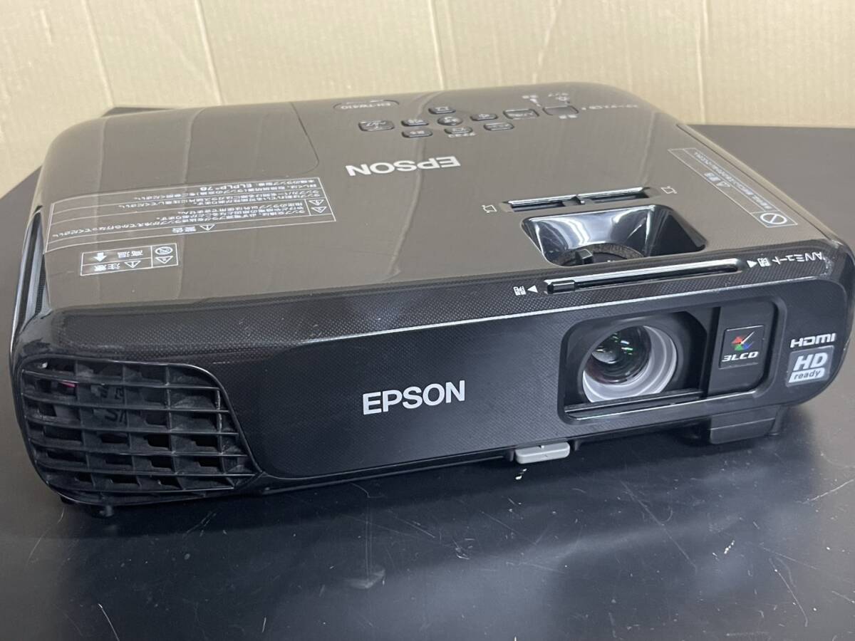 EPSON エプソン EH-TW410 ホームプロジェクター 通電動作確認済み