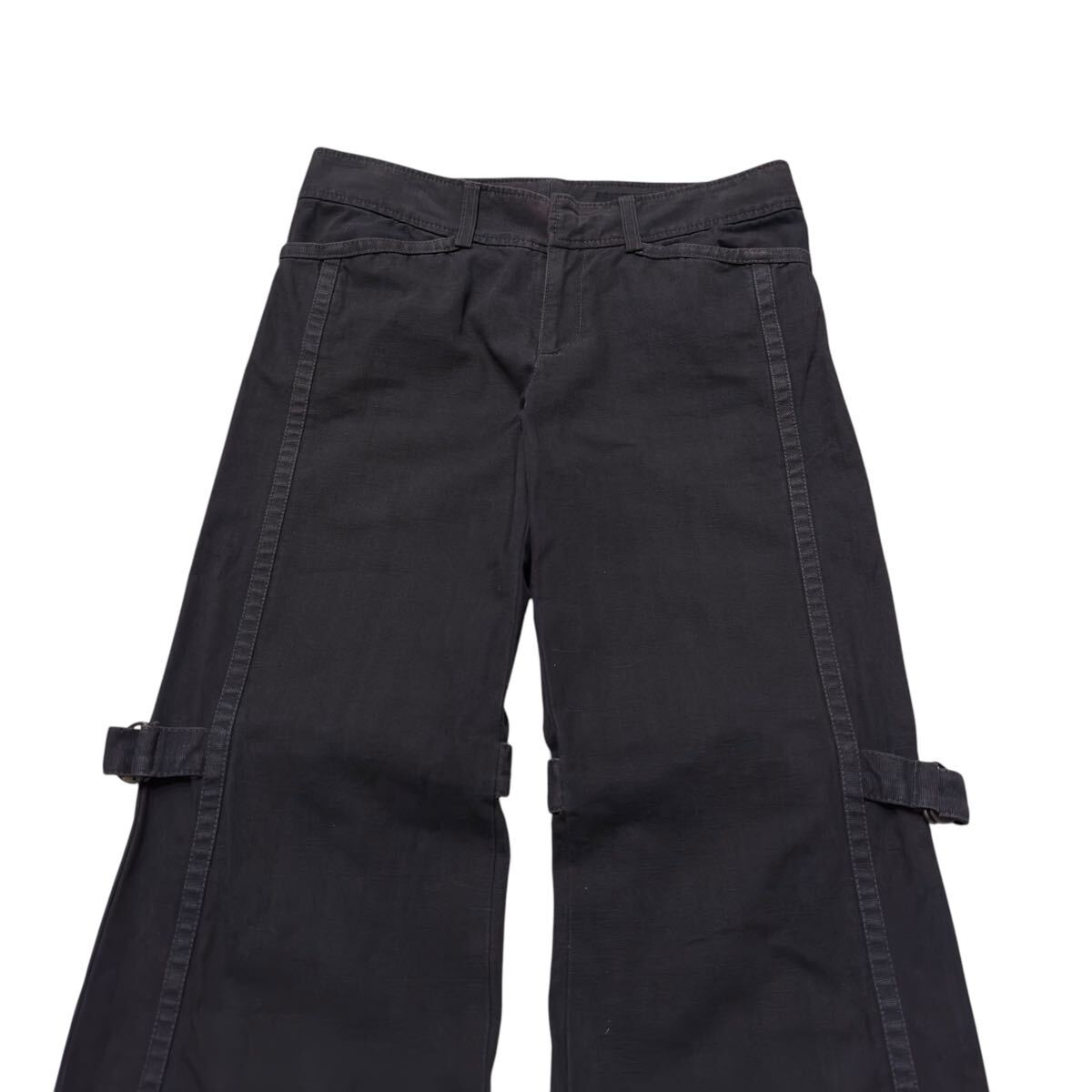 00s Japanese label vkei bondage flare pants ifsixwasnine malcolm 