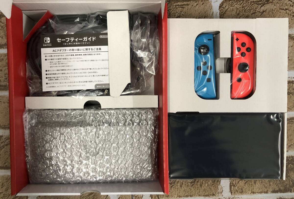 ◎1円スタート！『未使用』 任天堂 Nintendo Switch 有機ELモデル 