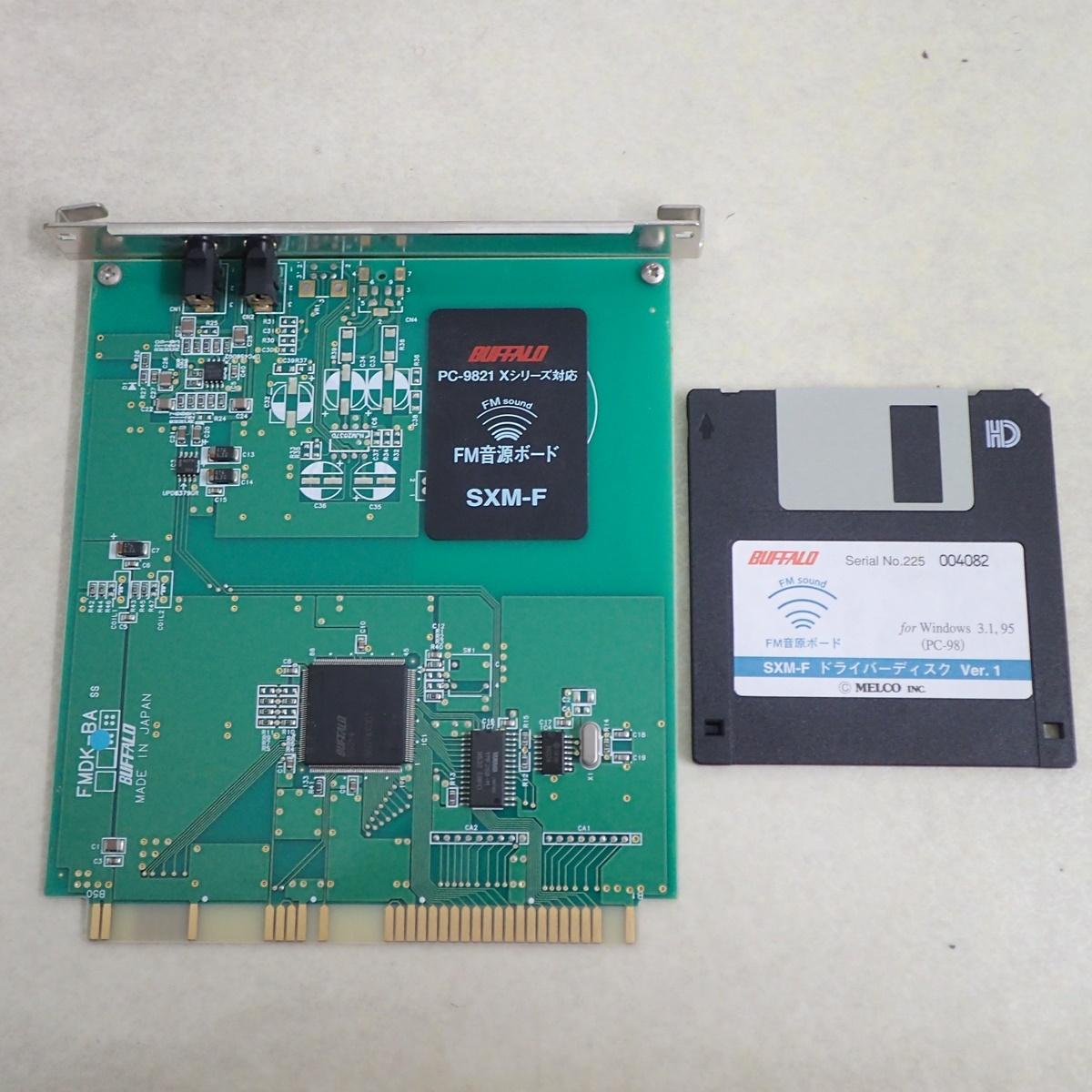 NEC 「 PC-9801-86 」 ボードのみ PC-9801-86 NEC サウンドボード FM