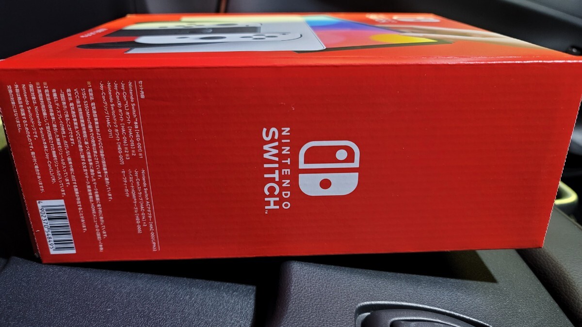 新品未開封Switch本体有機EL Joy-Conホワイト 新品未開封 Switch本体有機