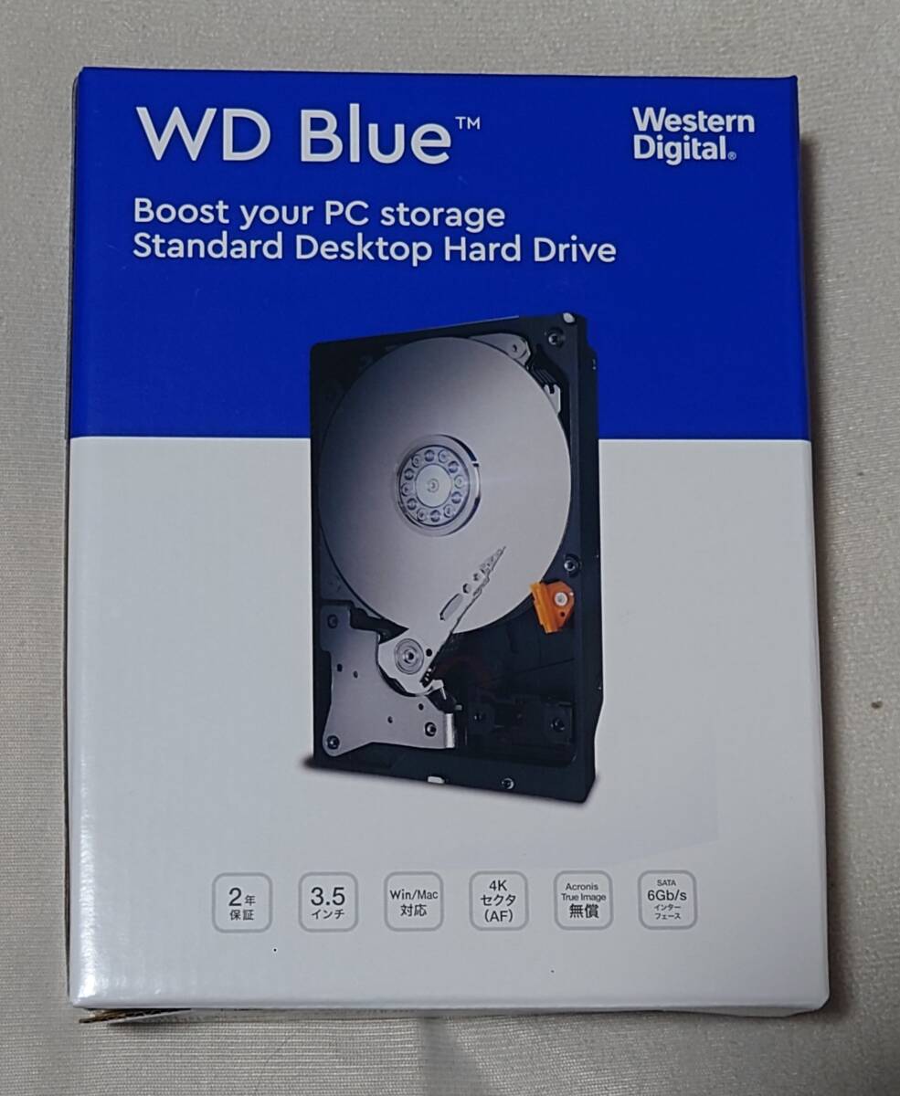 新品】 WD60EZAX [3.5インチ内蔵HDD 6TB 5400rpm WD Blueシリーズ 国内