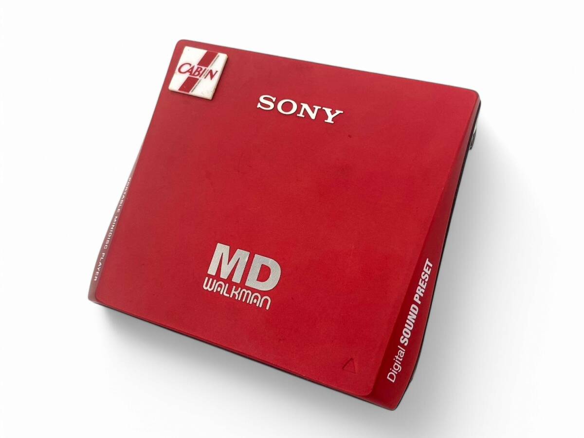 1S3☆通電OK☆ SONY/ソニー WALKMAN/ウォークマン ポータブル MD