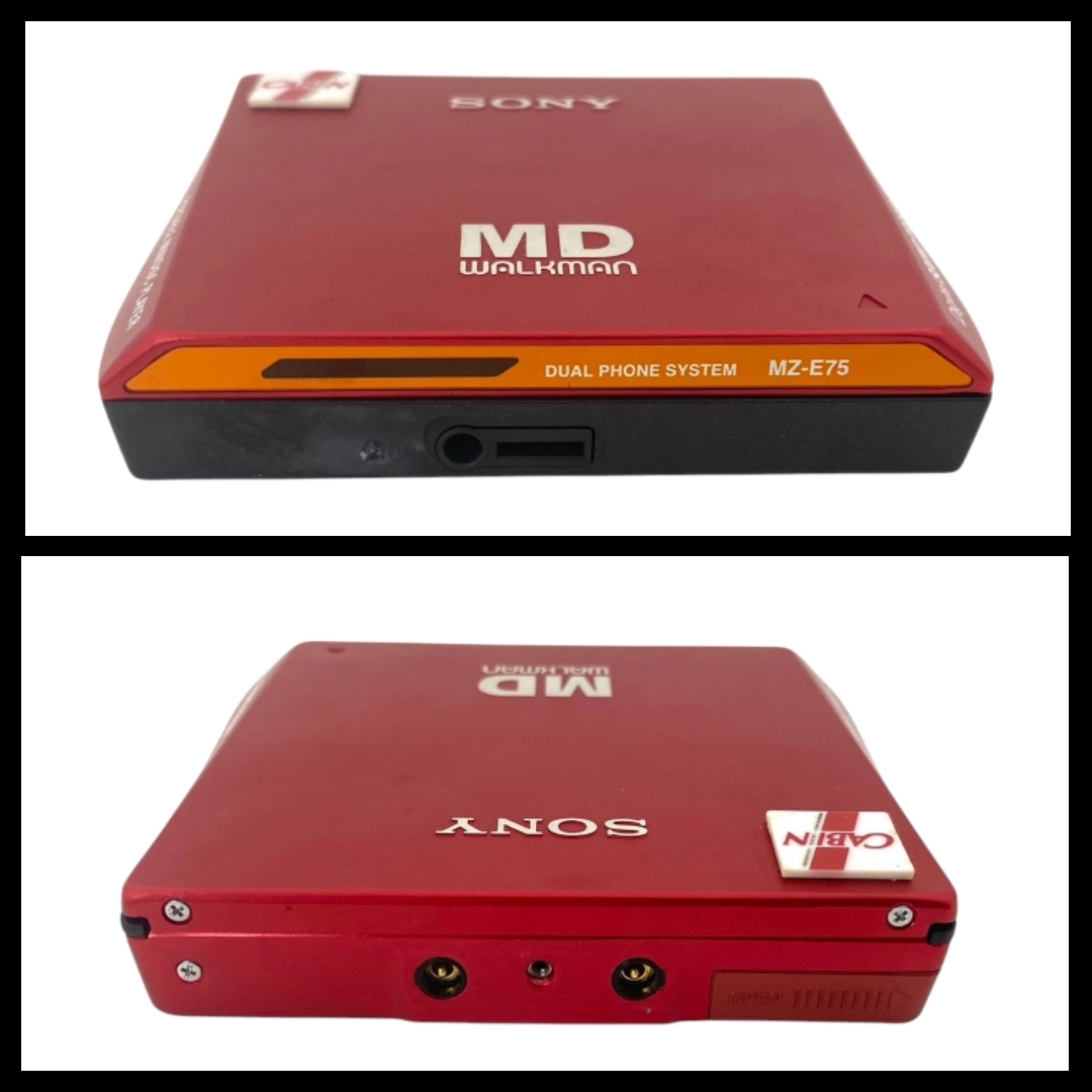 1S3☆通電OK☆ SONY/ソニー WALKMAN/ウォークマン ポータブル MD