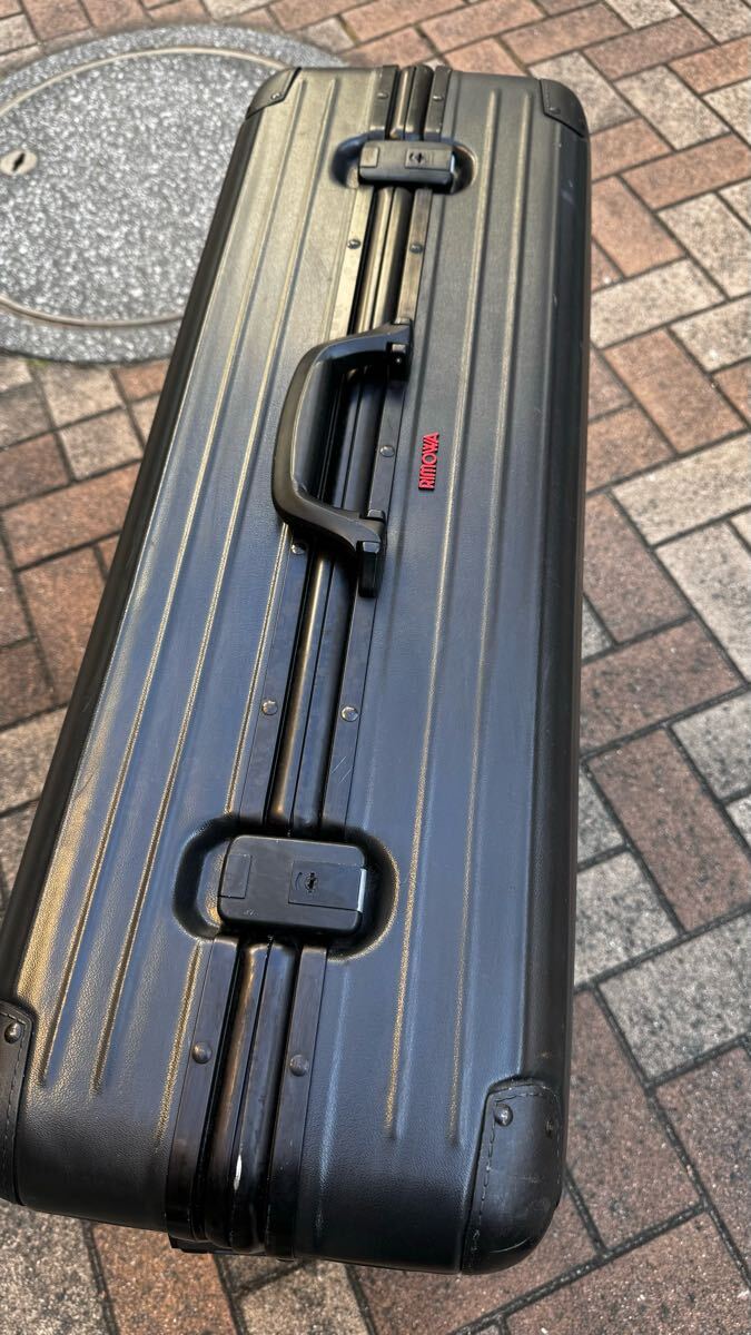 ジャンク品】ビンテージ RIMOWA リモワ プラスチック製 アルミ枠付き