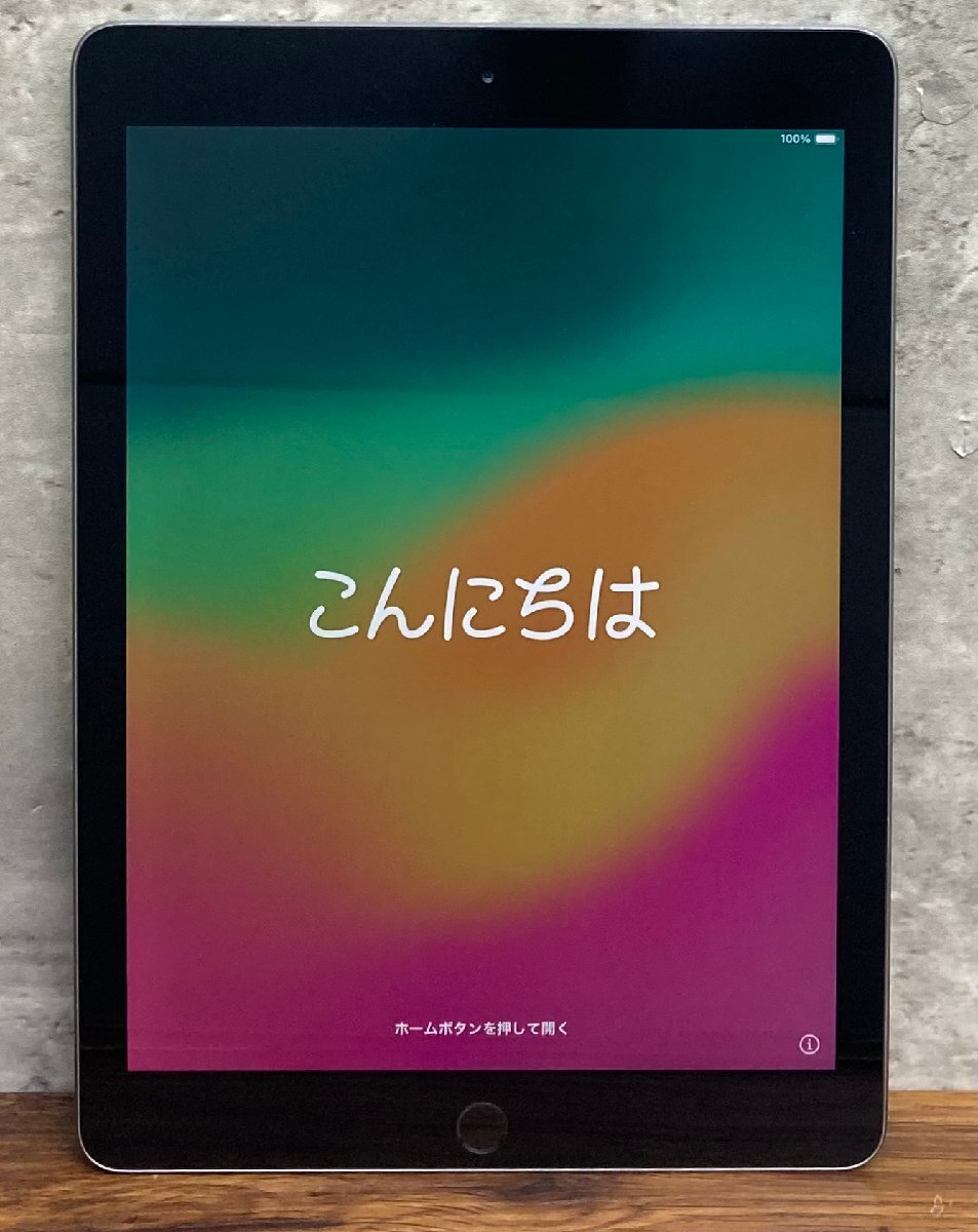 1円～ ○Apple iPad 第6世代 / Wi-Fi / 32GB / スペースグレイ / iOS