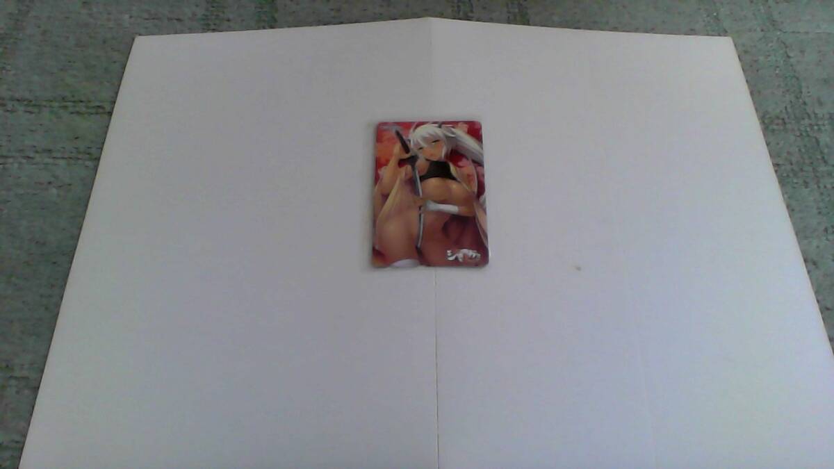 あかべぇそふとつう　ＴＲＹ　シキガミ　テレホンカード　50度数　５００円分　未使用品1点　ケース付(セロハン汚れ有)　難あり年季品_1