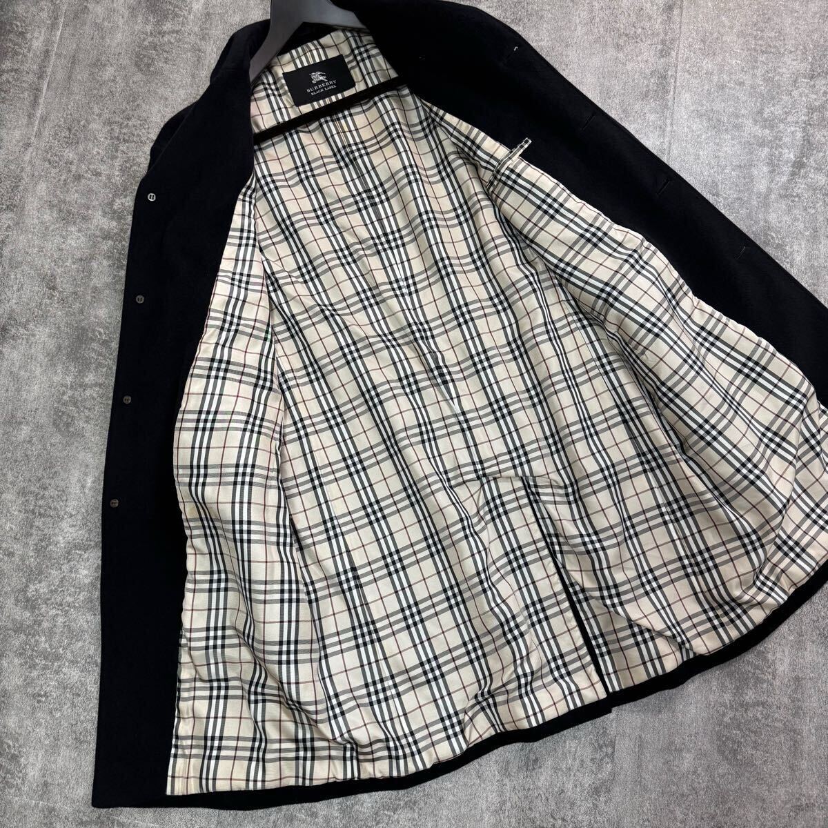 極希少LLサイズ!!! バーバリーブラックレーベル BURBERRY BLACK LABEL