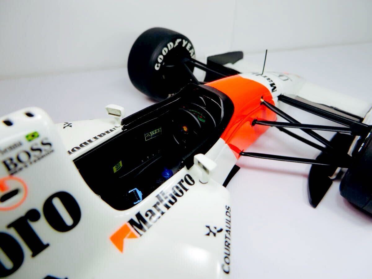 素人 完成品 1/20 タミヤ マクラーレン MP4/7 ホンダ（プロポモデル 