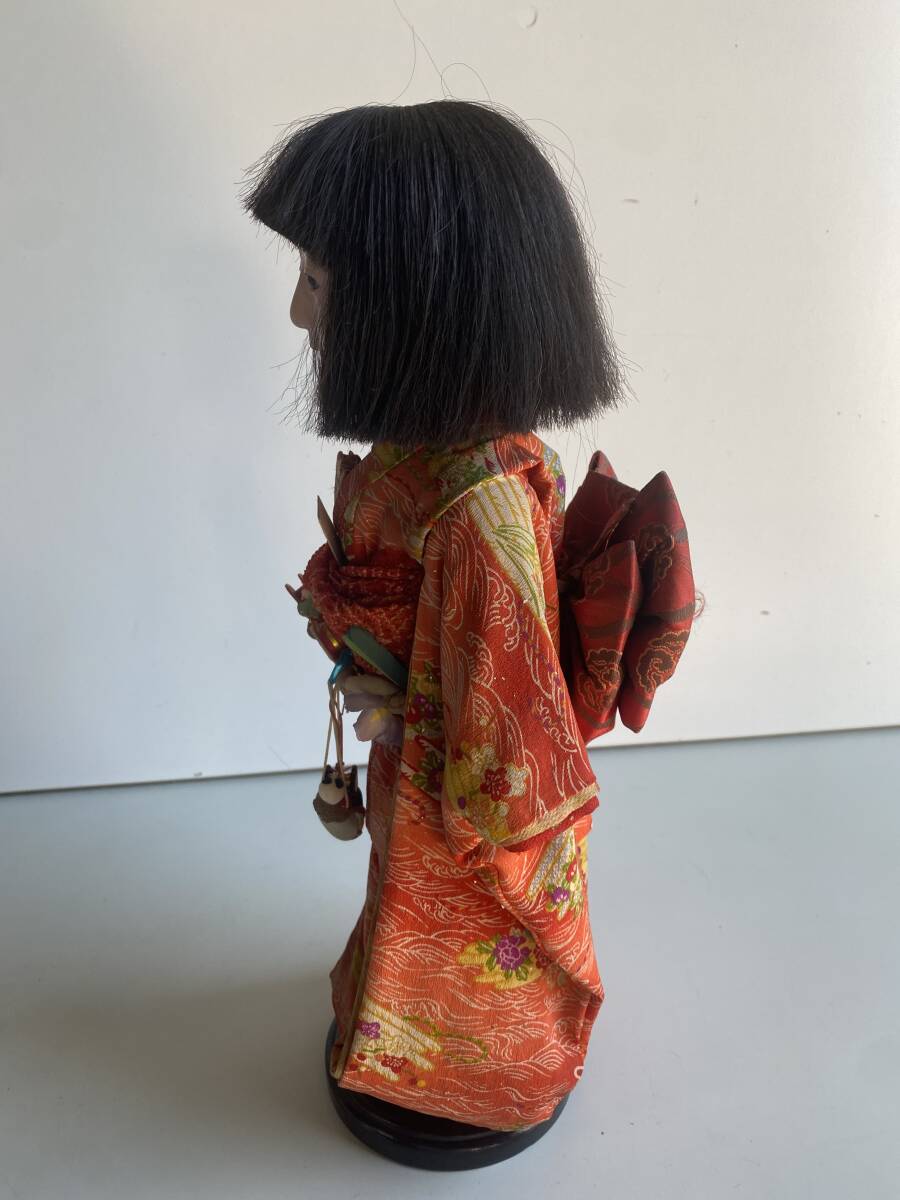 ①t630◇市松人形◇日本人形 ドール 人形 おもちゃ 玩具 陶器人形 高さ約