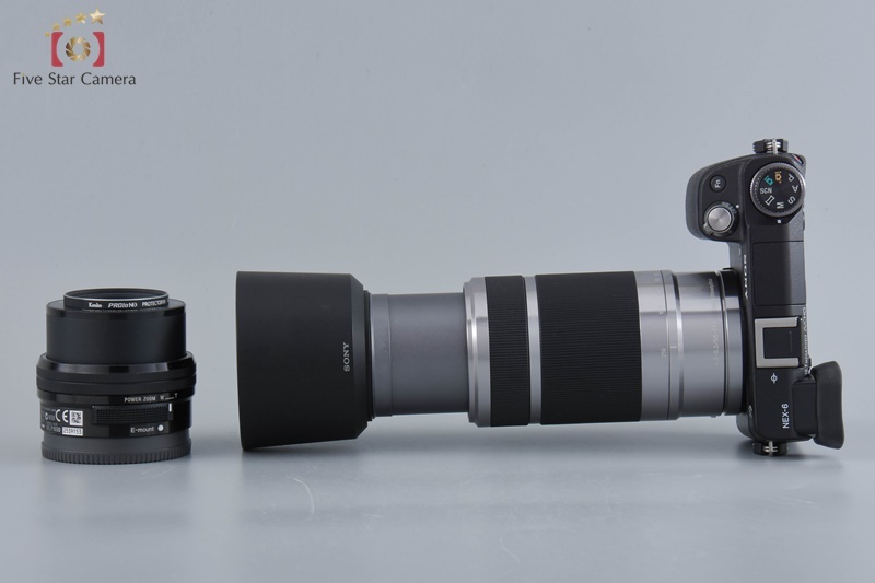 中古】SONY ソニー α NEX-6 ダブルズームレンズキット ブラック 名
