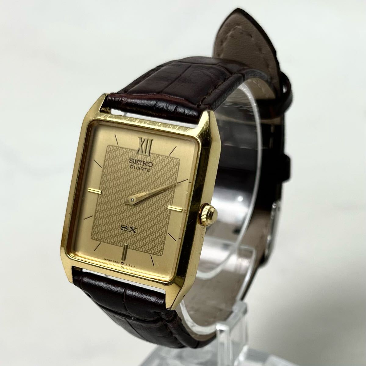 幻の逸品】 実働 SEIKO SX 5Y00-5000 セイコー ヴィンテージ スクエア 