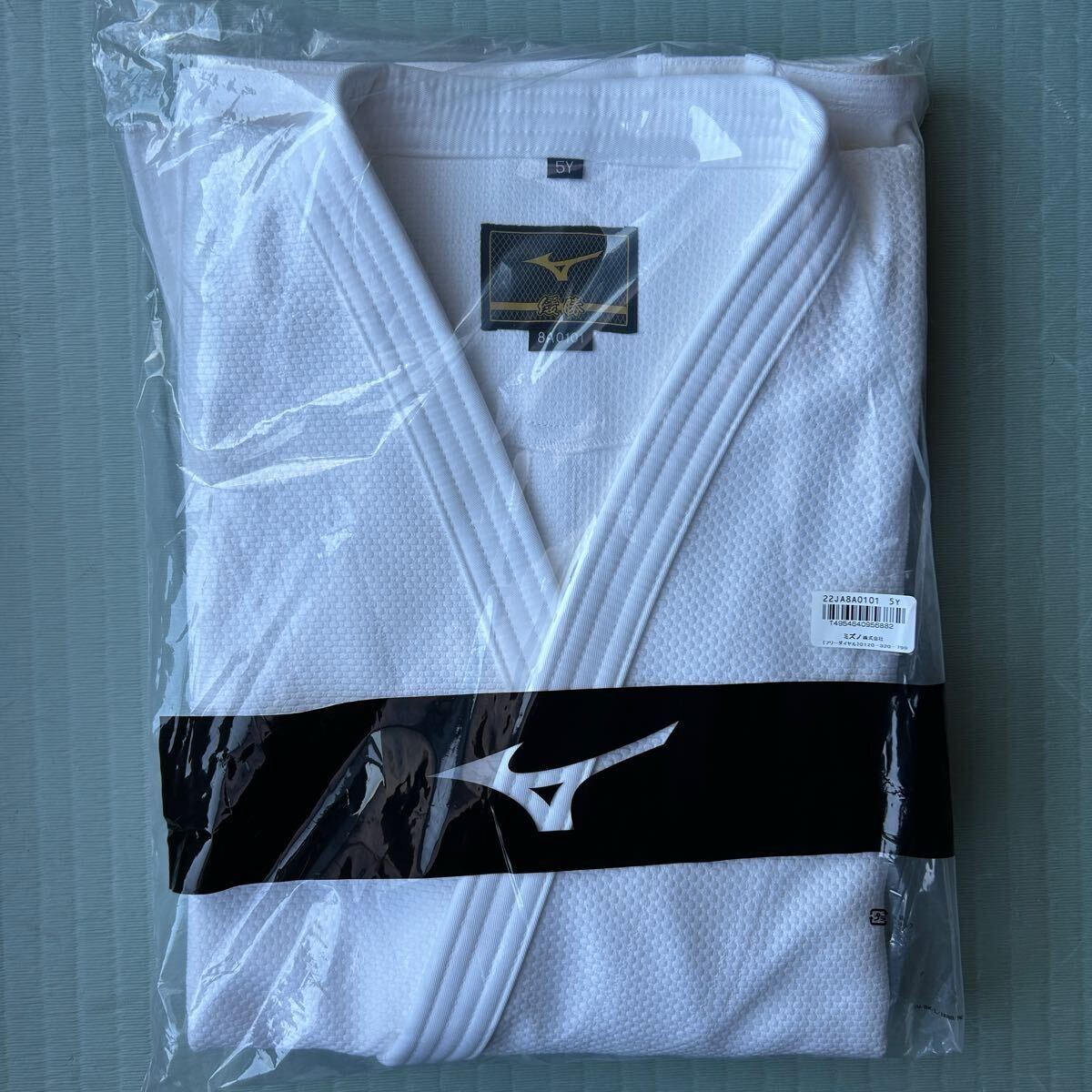 5Y号 MIZUNO ミズノ 全柔連 IJF 新規格 柔道衣（優勝・上衣のみ）22JA8A0101 日本代表着用トップモデル_1