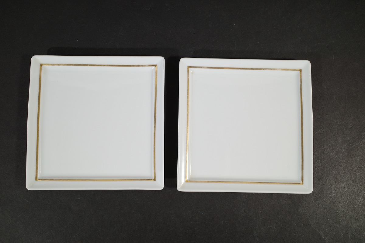BERNARDAUD LIMOGES ベルナルド リモージュ フランス製 スクエア