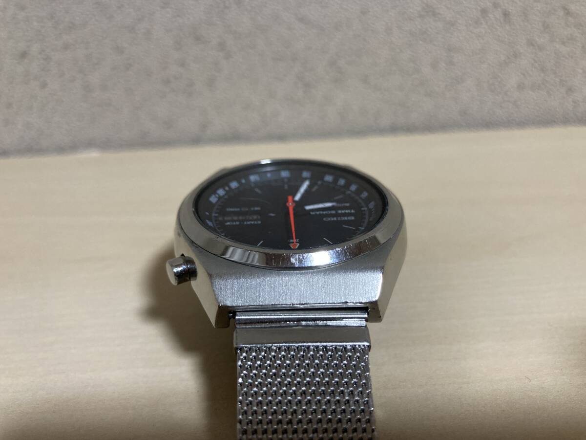 セイコー タイムソナー SEIKO TIME SONAR 自動巻き 7015-6010☆ 【公式 