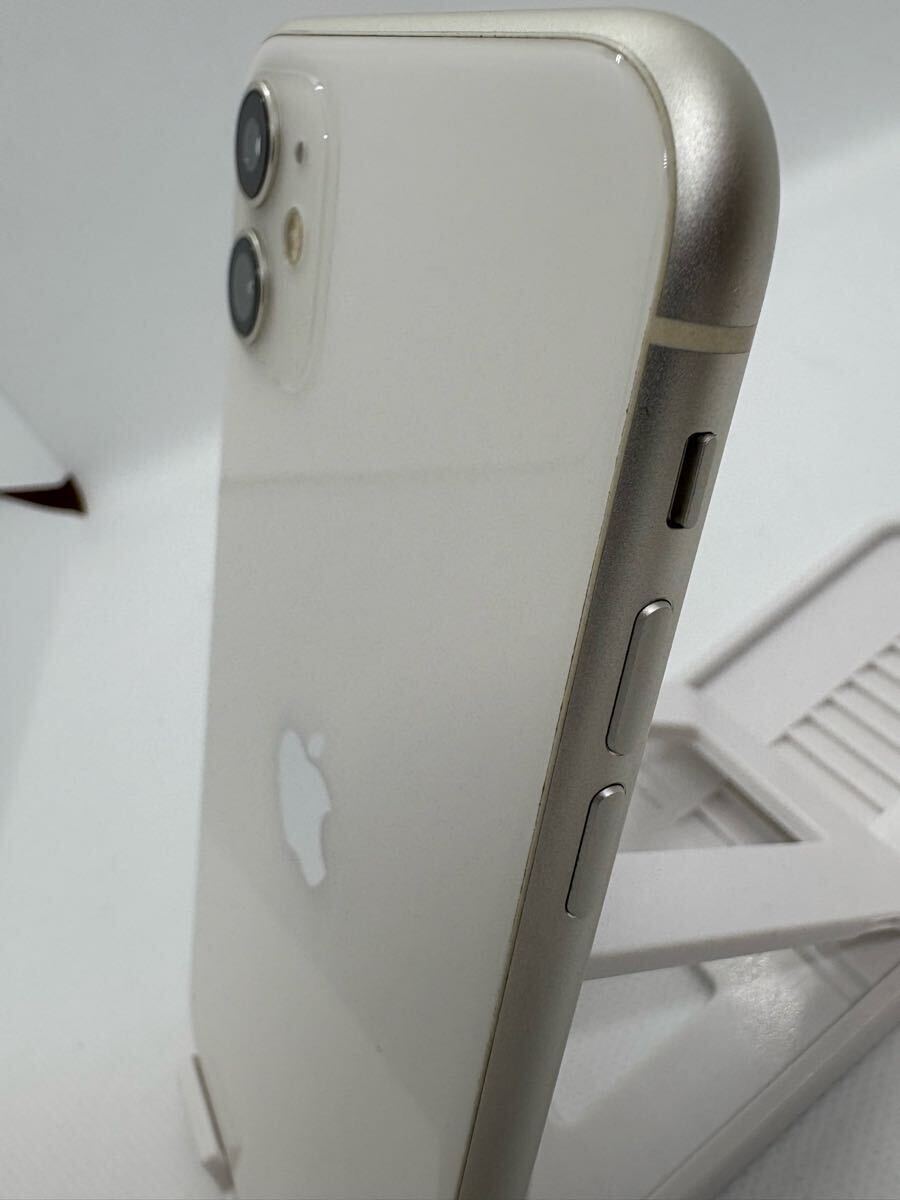 訳アリ】iPhone 11 64GB ホワイト SIMフリー 送料無料 0 iPhone 64GB