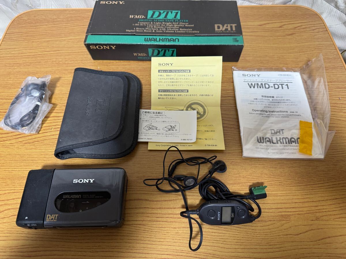DAT WMD-DT1 Sony dt1 walkman メルカリ ソニー ポータブルDAT 