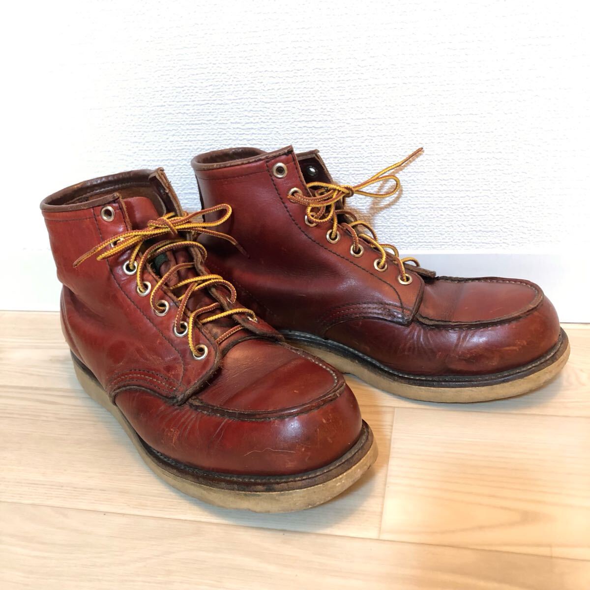 90’s 半円犬タグ レッドウイング アイリッシュセッター 875 7E 90's RED WING 875 7E 半円犬タグ アイリッシュセッター レッド
