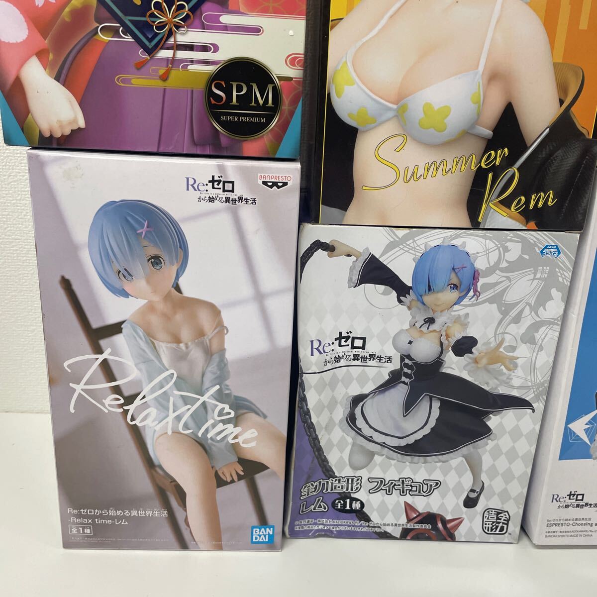 リゼロ レム ラム フィギュア まとめ売り 大量 34体セット 17ペア 水着