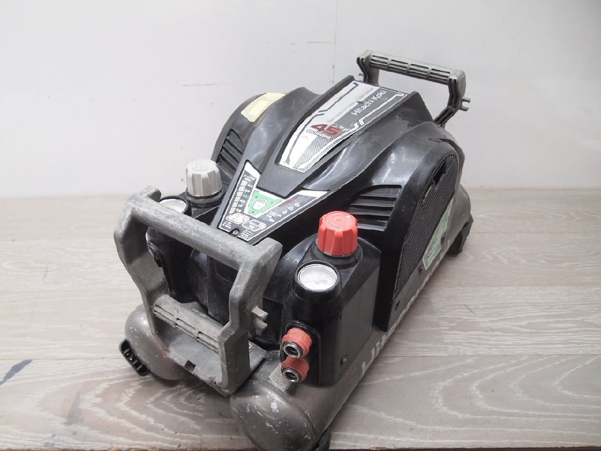 日立コンプレッサーEC-1445H2(ジャンク) 日立HITACHI コンプレッサー 