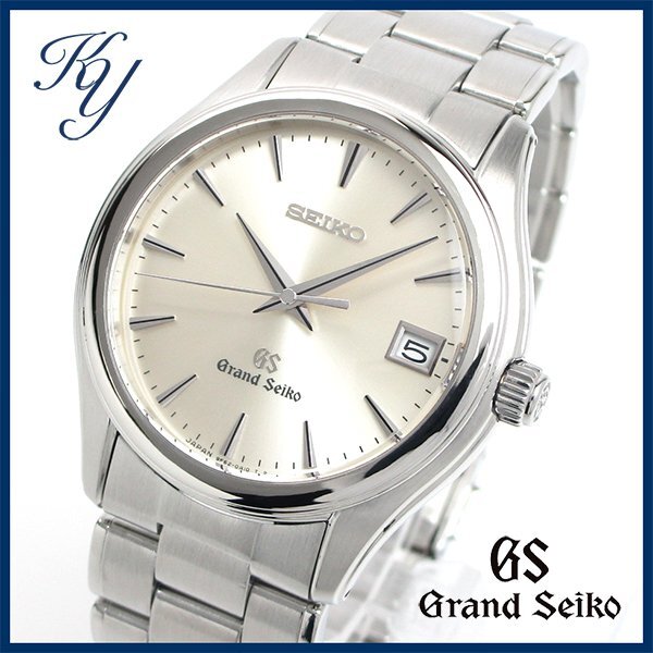 1円～ 3ヶ月保証付き 磨き済み 美品 本物 人気 Grand Seiko グランドセイコー SBGX005 9F62-0A10 シルバー メンズ 時計_1