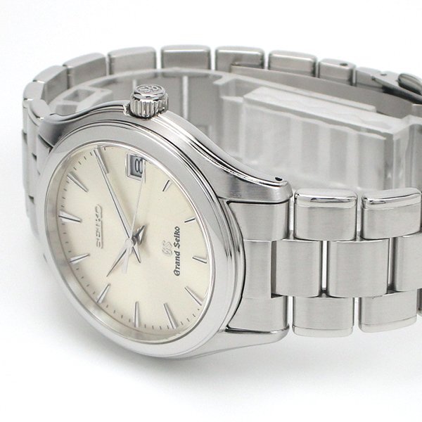 1円～ 3ヶ月保証付き 磨き済み 美品 本物 人気 Grand Seiko グランドセイコー SBGX005 9F62-0A10 シルバー メンズ 時計_7