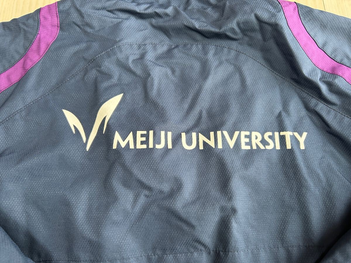 選手支給品】明治大学 体育会サッカー部 ウインドブレーカー Mサイズ
