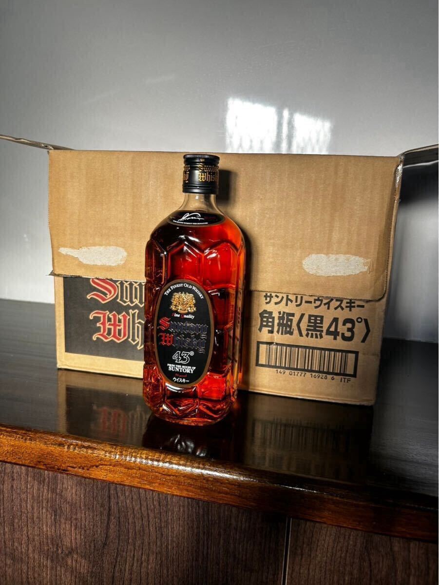 終売品 サントリー ウイスキー 黒角 12本 まとめ売り 新品 SUNTORY お酒 _1