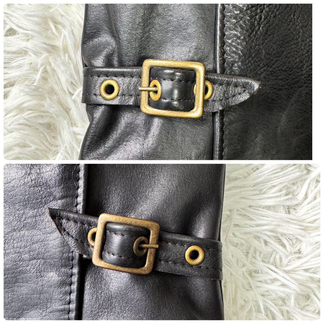 Schott Dポケット637 レザージャケット 美品/希少 schott レザージャケット ライダース Dポケット 637 黒 38