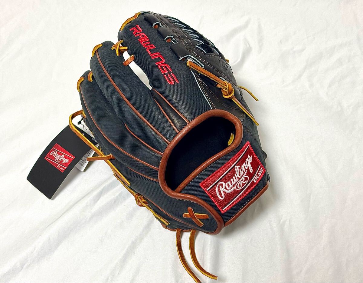 新品＆未使用＆タグつき☆ローリングス 軟式投手用・山岡泰輔モデル