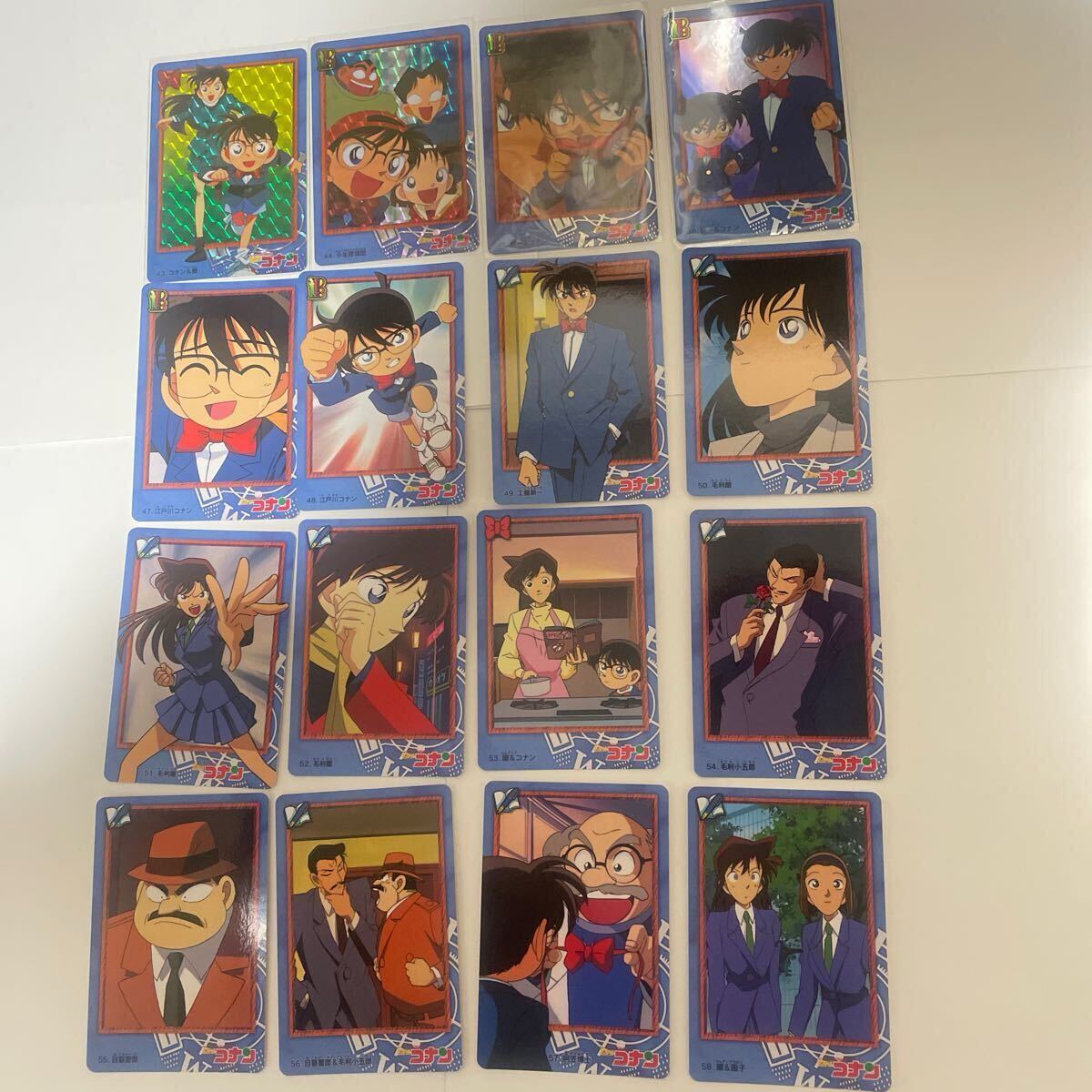 名探偵コナン】 カードダス 1996年 No.43〜No.84 42枚 当時物 BANDAI