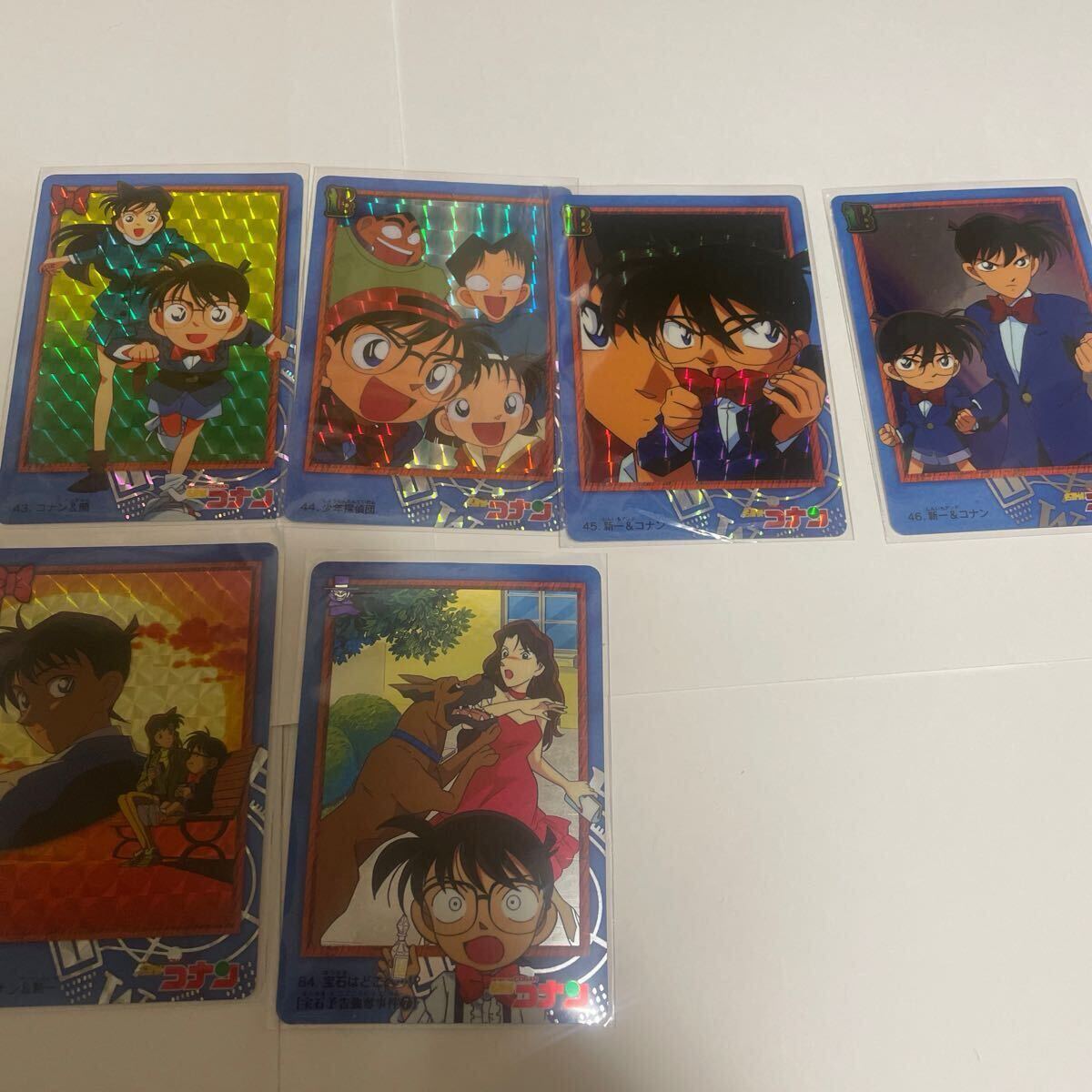 名探偵コナン】 カードダス 1996年 No.43〜No.84 42枚 当時物 BANDAI