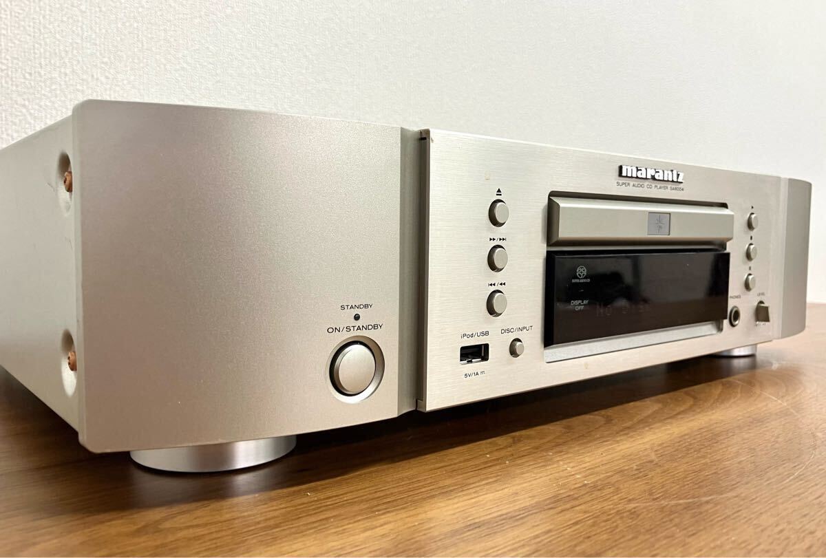 1円〜 marantz マランツ SA8004 SACDプレーヤー シルバーゴールド ジャンク出品_1